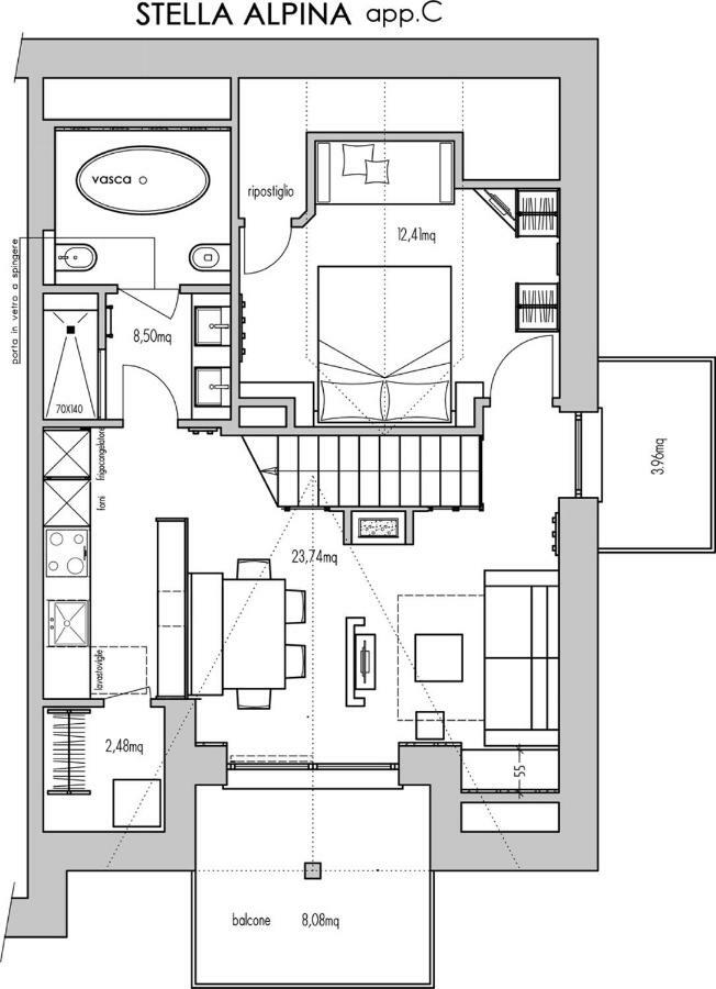 Chalet Remi-Stella Alpina Livigno Kültér fotó